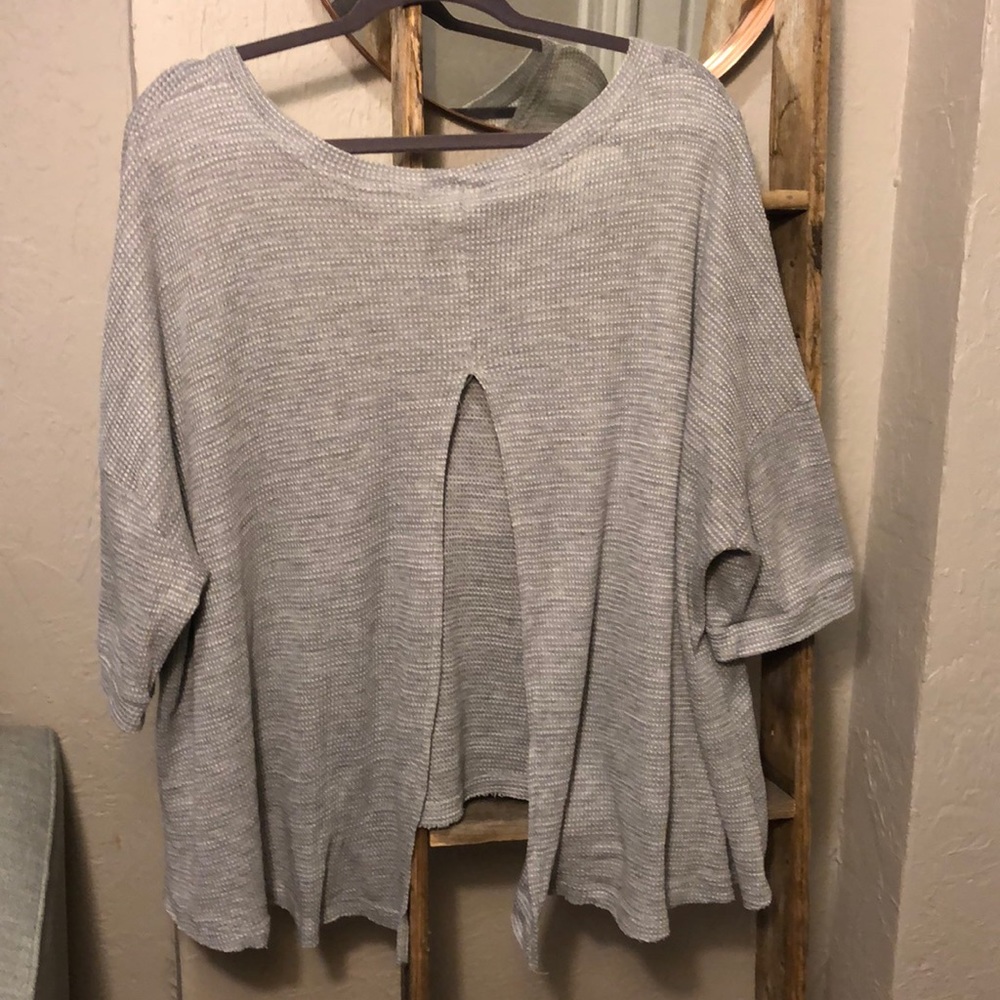Free People open back top